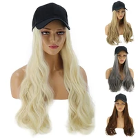 womengirl long curly wig synthetic hairpiece hair extension with baseball cap %d0%b6%d0%b5%d0%bd%d1%81%d0%ba%d0%b0%d1%8f %d0%b1%d0%b5%d0%b9%d1%81%d0%b1%d0%be%d0%bb%d0%ba%d0%b0 %d0%b1%d1%80%d0%b5%d0%bd%d0%b4 protected screen for face