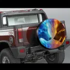 Автомобильные аксессуары продукция животное волк тигр лев дизайн 16 дюймов запасная крышка шины