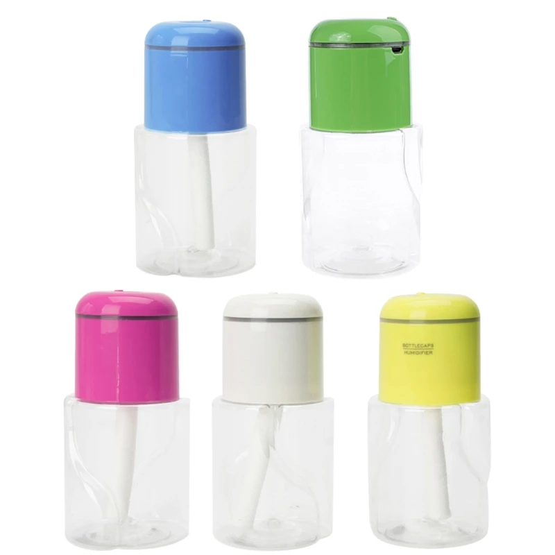 

Ultrasonic Mist Make Air Humidifier Bottle LED Light Aroma Diffuser Fogger