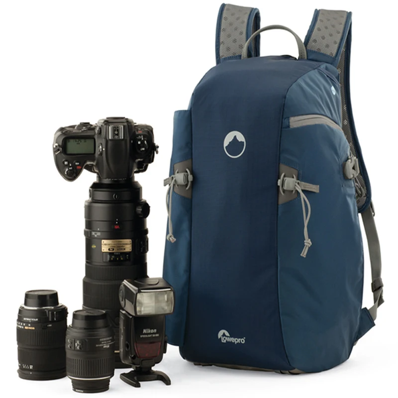 Оптовая продажа Lowepro подлинный (синий) Flipside Sport 15L AW DSLR сумка для фотокамеры рюкзак