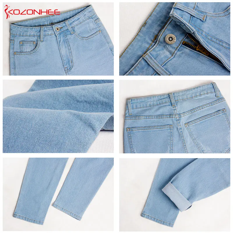 Модные Стрейчевые джинсы с высокой талией Эластичные Обтягивающие Женские