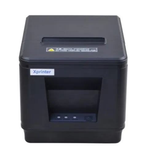 Impresora térmica de recibos de 80mm para supermercado, sistema POS, puerto USB/puerto de cajón de efectivo, cortador automático