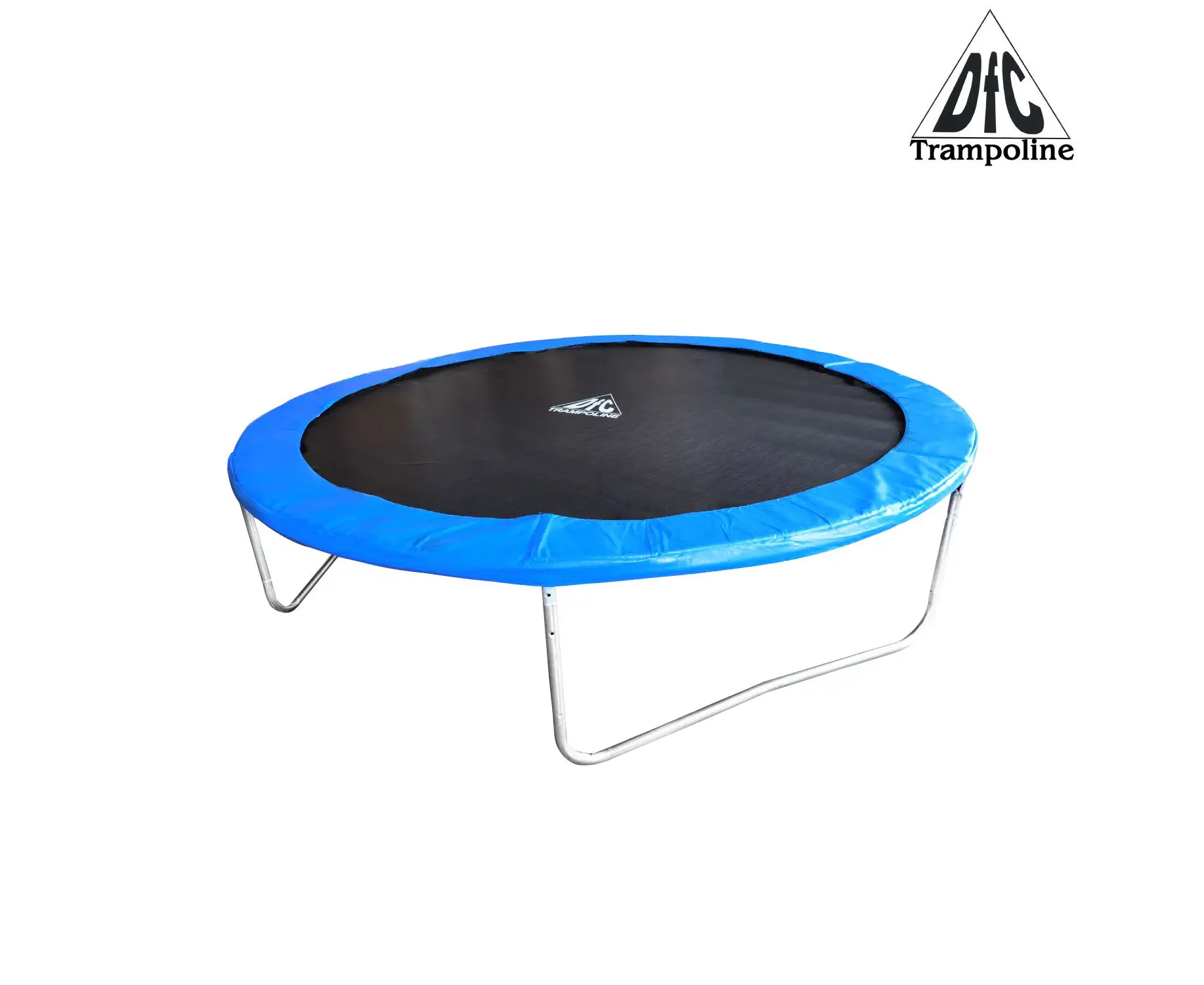 Батут DFC Trampoline Fitness 6 футов 6FT-TRBL без сетки | Спорт и развлечения