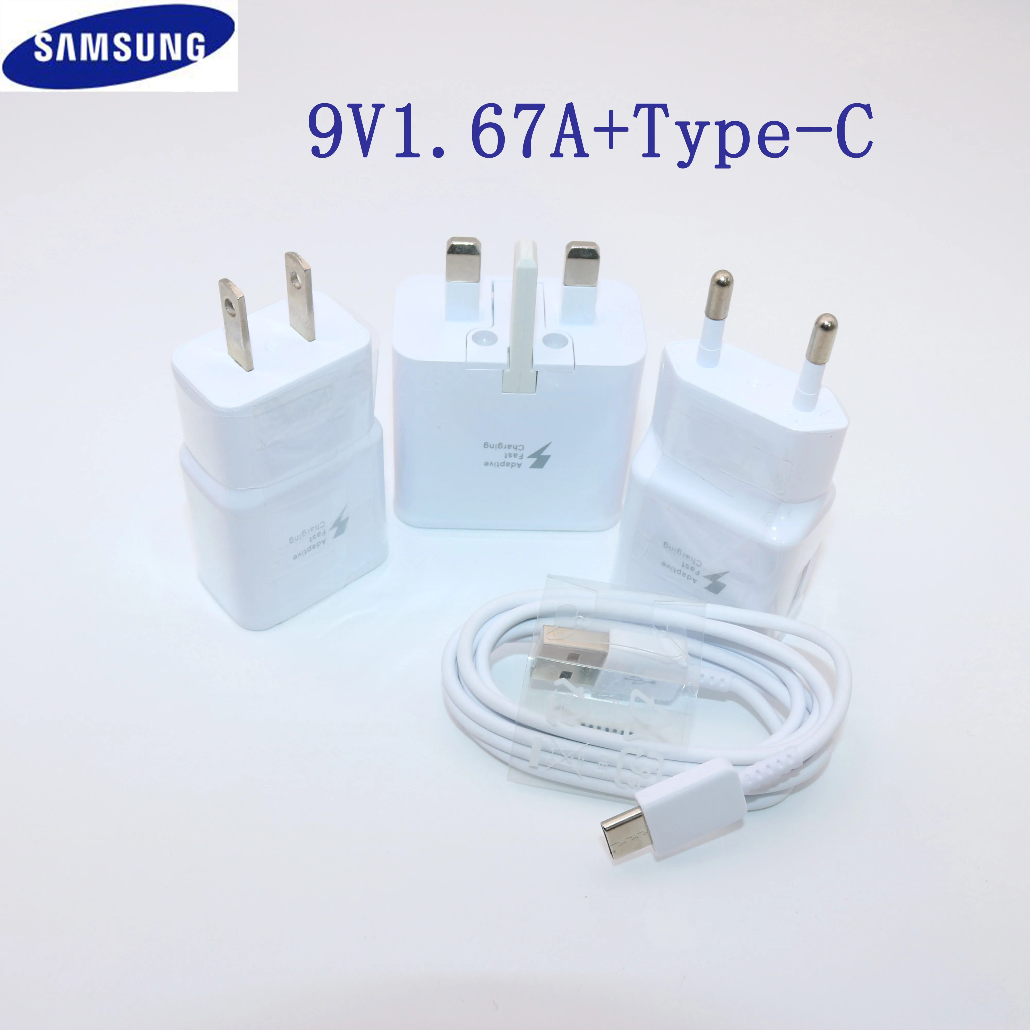 Оригинальное быстрое зарядное устройство Samsung S8 S9 Plus для Galaxy S 9 8 note Adaptieve отправка