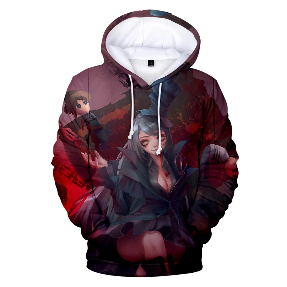 

3D Anime Hoodie The fifth personality Hoodies sweatshirts Men/women Cartoon 3D Casual Hooded Boys/girls Long Sleeve Cool Clothes