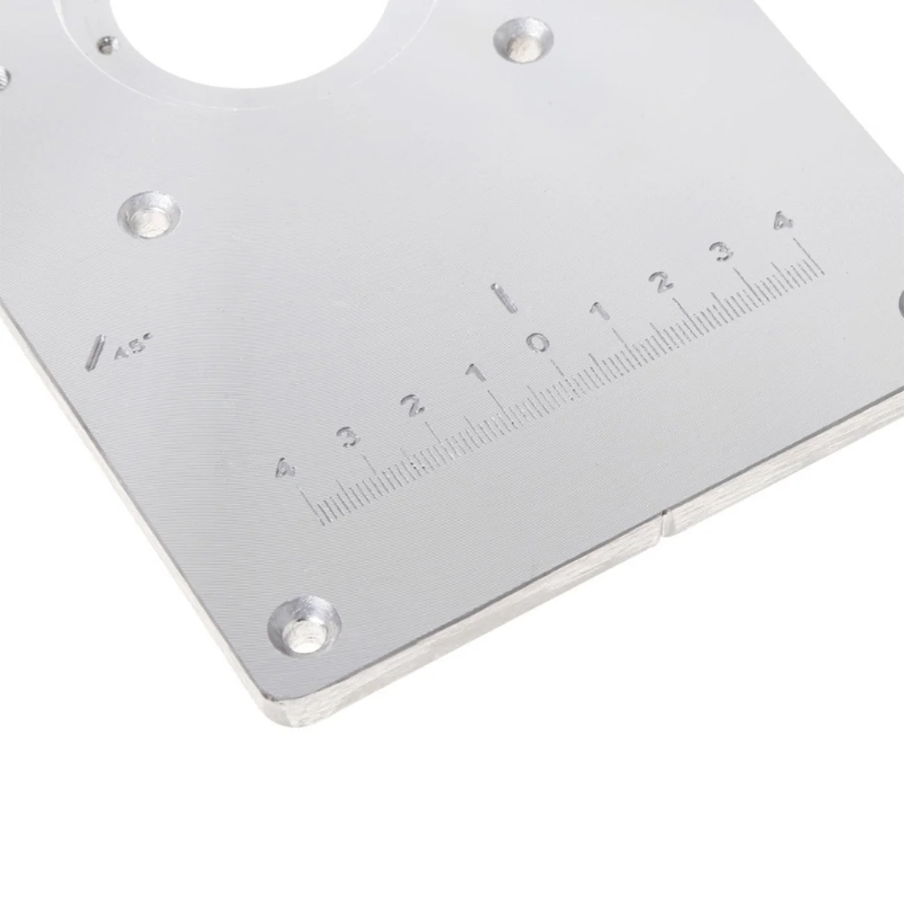 

Router Table Insert Plate with Router Insertion Ring and Install Screws for DIY Woodworking Engraving Machine Benches