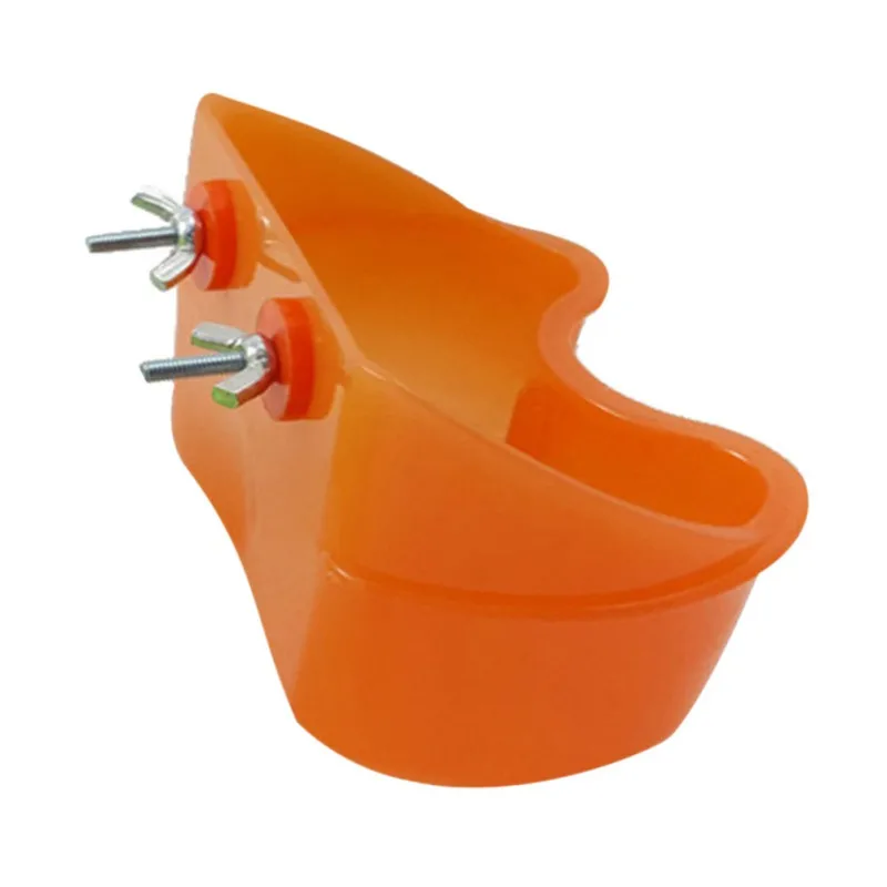 Новинка пластиковая кормушка для птиц еда попугая миска воды аксессуары клетки