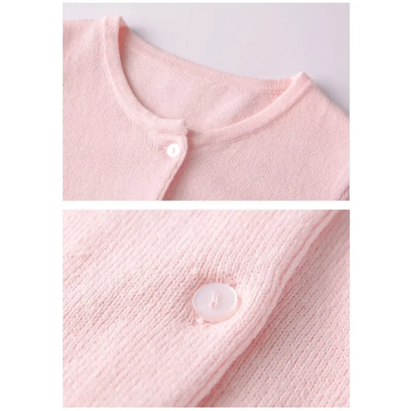 Детский Теплый свитер осенний кардиган для маленьких девочек трикотажное