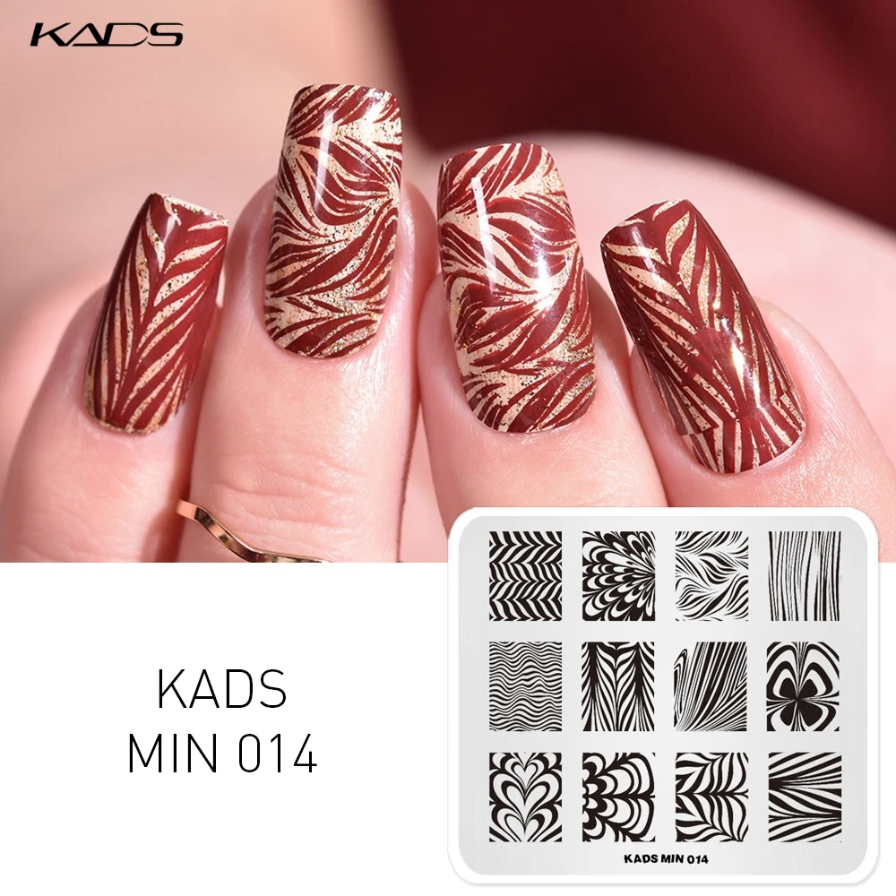 KADS 4 шт./компл. милой китайской моторных лодок нейл-арта шаблоны для стемпинга штамп пластинки для ногтей для маникюра шаблон для дизайна ногтей