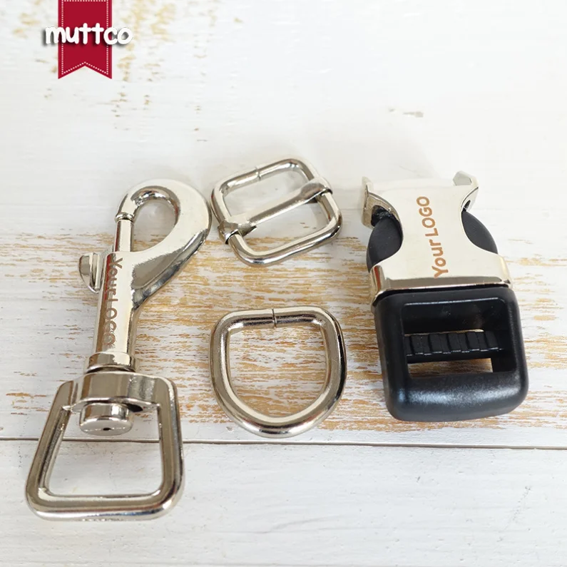 50 шт./лот (металлическая пряжка + Регулировка пряжки d-кольцо металлическая