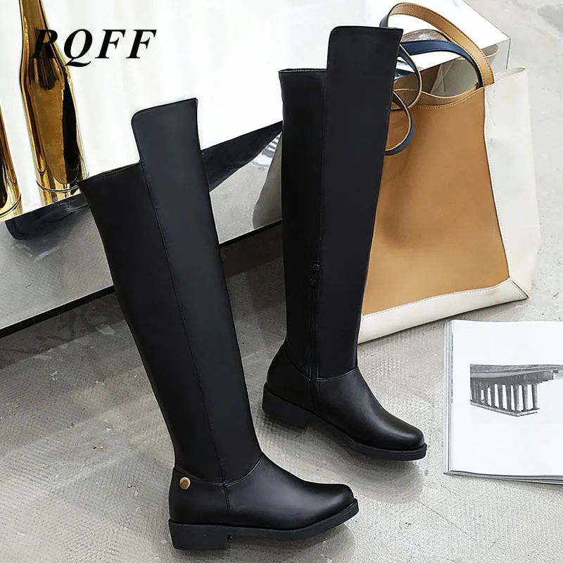 Цвет коричневый черный 2019-2020 Сезон осень-зима женские ботинки с высоким