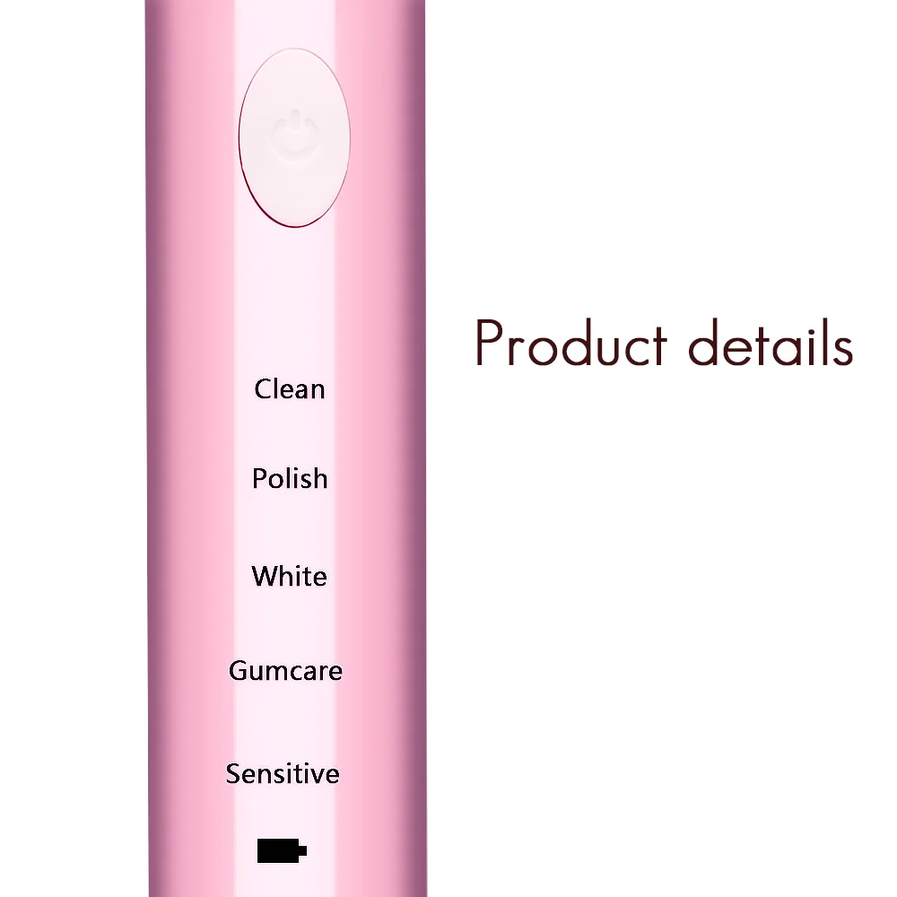Powerful Electric Toothbrush Ultrasonic Washable Rechargeable Electronic Whitening Waterproof Sonic Teeth Whiten Brushes Gift | Бытовая