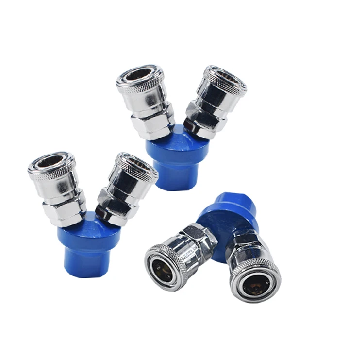 

Pneumatic C Type Quick Coupling SMY Round SMV Round elements are quickly inserted into round two and three connector