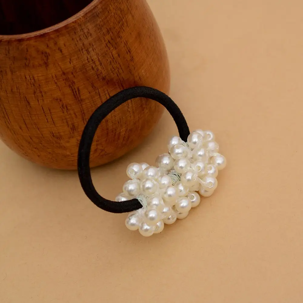 Резинка для волос с жемчугом|Заколки плетения кос| |
