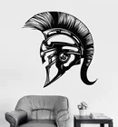 Виниловые наклейки на стены украшения дома гостиная спальня арт-деко спартанский шлем воин древнегреческий стикер росписи GXL11
