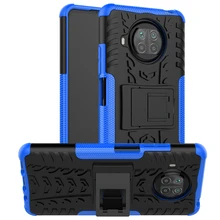 For Xiaomi Mi 10T Lite Case Anti-knock Bumper Heavy Duty Armor Stand Back Cover Mi 10 T Lite 5G Silicone Phone Case Mi 10T Lite