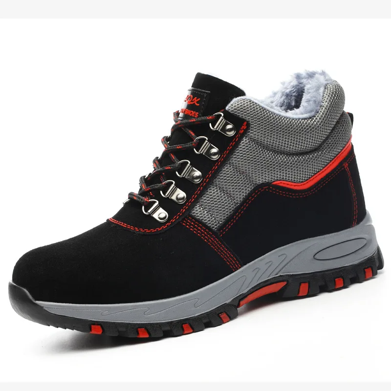 

2020 winter work boots safety steel toe work shoes men's sports shoes indestructible safety boots