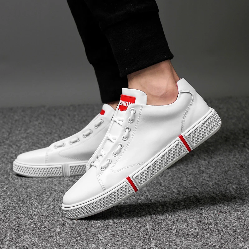 

Big Size 36-46 Unisex outdoor Men Casual Shoes Fashion Genuine Leather couples Shoes Summer breathable Men's hole Flats Shoes
