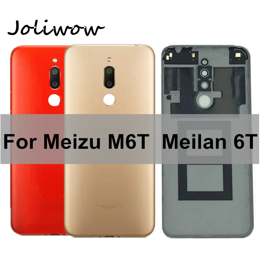 Чехол для задней батареи Meizu M6T пластиковый корпус задняя крышка стеклянный