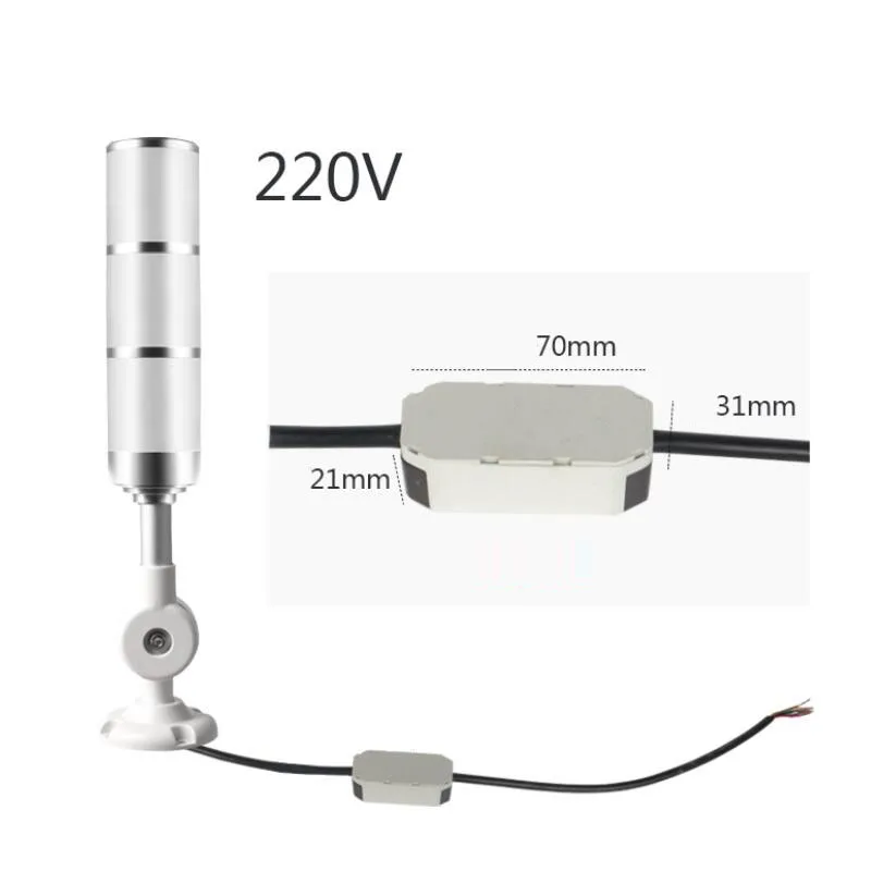 Светодиодный трехцветный многослойный светильник 24 В/220 В однослойный
