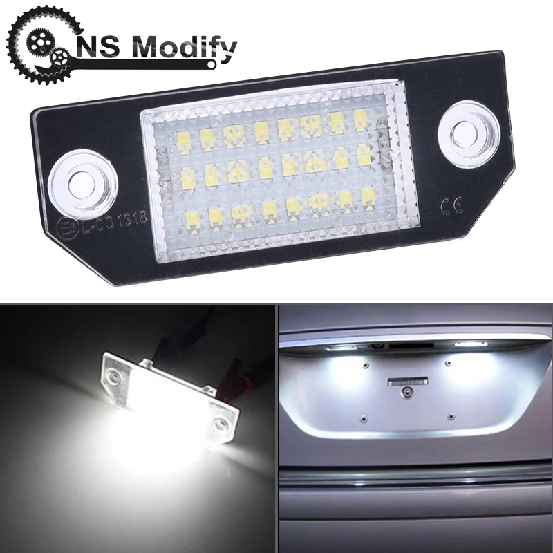Светодиодный светильник для номерного знака NS Modify 12 В автомобиля наружные