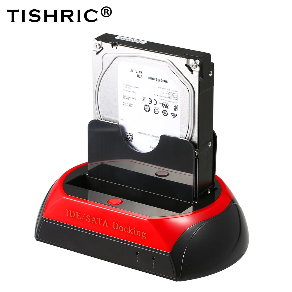 TISHRIC Универсальная док-станция для внешнего жесткого диска IDE/SATA 2 5 'ɳ 5''