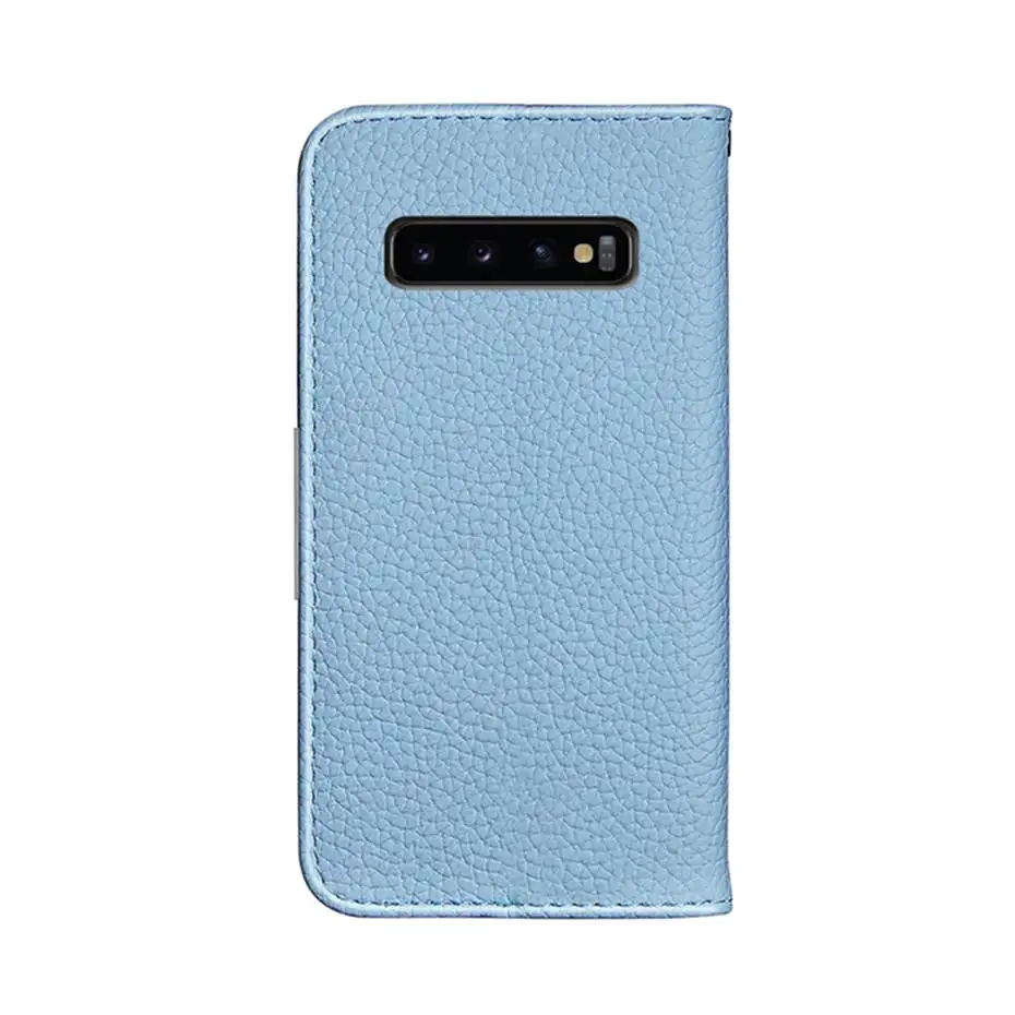 PU Leather Flip Case For Samsung S7 S8 S9 S10 J4 J6 Plus e Edge A10 A20 A30 A40 A50 A60 A70 A90 M40 Note 10 Pro Phone Case Cover