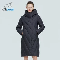 icebear 2021 new winter long womens down jacket fashion warm womens parka brand womens clothing gwd19149i