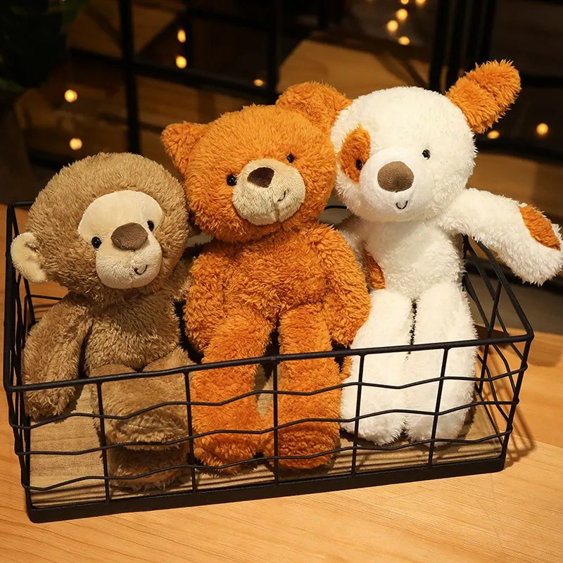 

Милая утка, обезьяна, щенок, мишка тедди, свинья, плюшевая игрушка, мягкие животные, кукла, детский подарок на день рождения и Рождество, 30 см