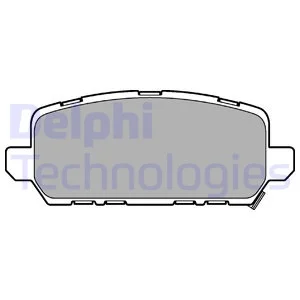 

DELPHI LP3244 BRAKE LINING BACK 16 HR-V