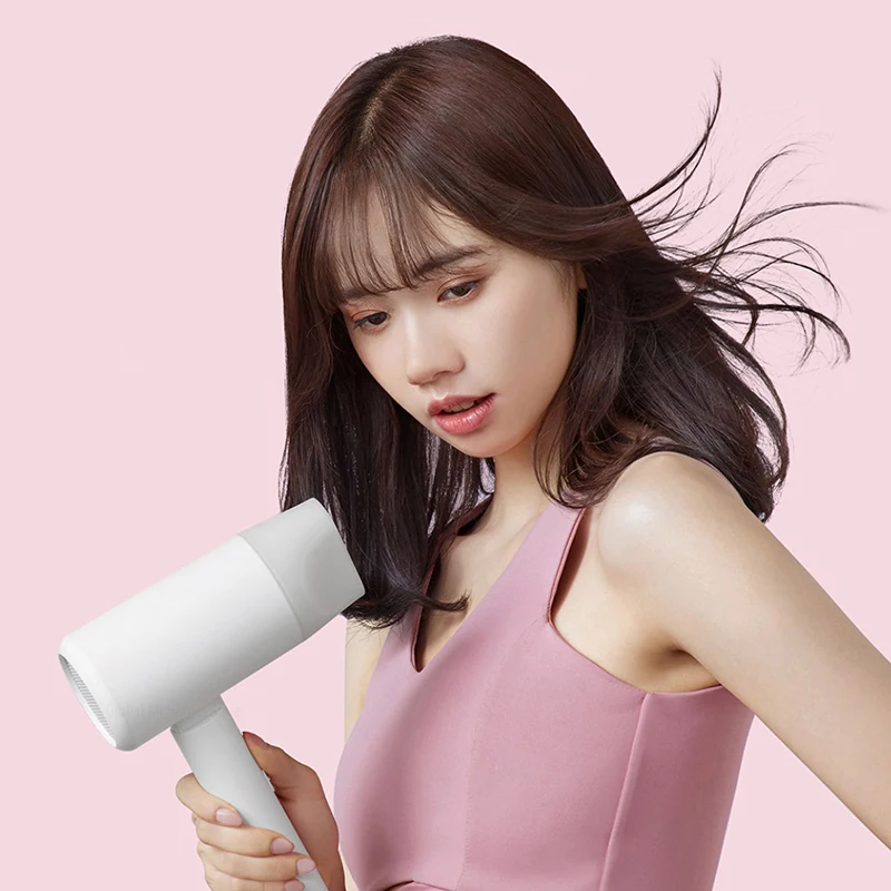 Xiaomi Mijia портативный складной фен с отрицательными ионами не повреждает десять миллионов отрицательных ионов салонного класса