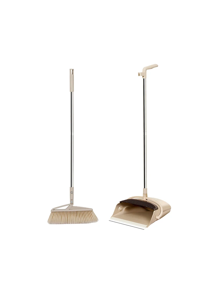 

Broom and dustpan set combination household soft hair creative sweeping wiper broom broom and hair sweeping artifact