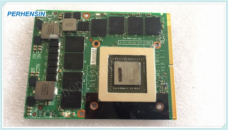 GTX 880M GTX880M MS-1W0C1 4G DDR5 Видеокарта VGA для MSI 16F3 16F4 1762 1763 GT70 N15E-GX-A2 | Компьютеры и офис