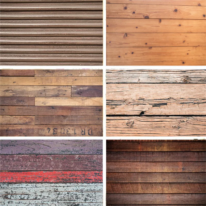 Фон для фотосъемки Nitree с изображением деревянного пола тканевый фон