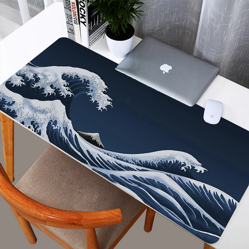 

Japan Great Wave Mousepad Gaming Accessories Large Mouse Pad Gamer Desk Mat Table Carpet Xxl Mouse Mats 900x400 For Pc Gamer