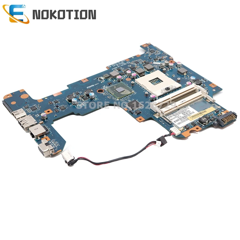 NOKOTION материнская плата для ноутбука Toshiba Satellite L670 L675 K000103760 NALAA LA-6041P REV 1,0 основная плата HM55 DDR3 Бесплатный процессор