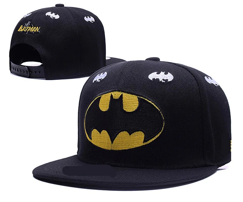 

Summer Star Wars Embroidery caps superman baseball Hats Flat Along The Trendsetter couple hip hop Hat cotton fashion batman Hat
