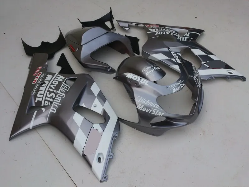 Aftermarket обтекатель комплект для GSXR600 750 01 02 03 GSXR 600 GSX-R750 K1 2003 2001 2002 ABS черный синий