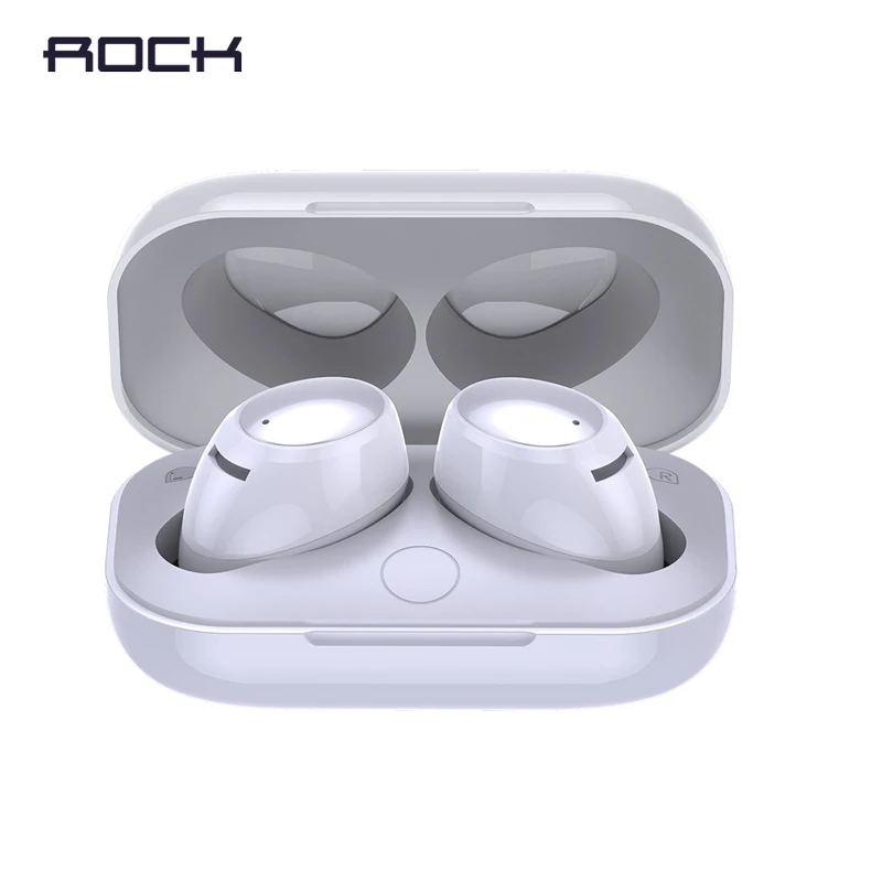 ROCK TWS Bluetooth наушники 4 2 беспроводные стерео Бас Беспроводные с микрофоном для iPhone