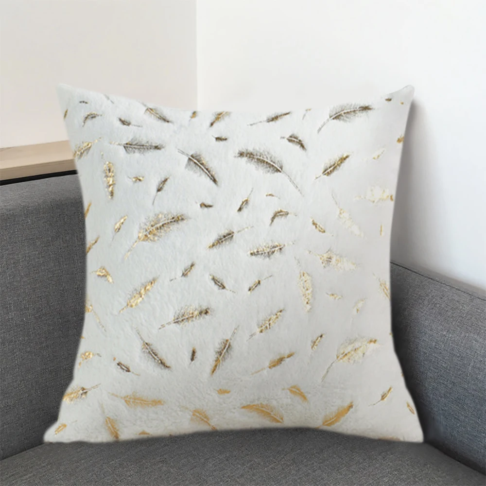 Однотонная Подушка наволочка для дома синяя подушка | Дом и сад