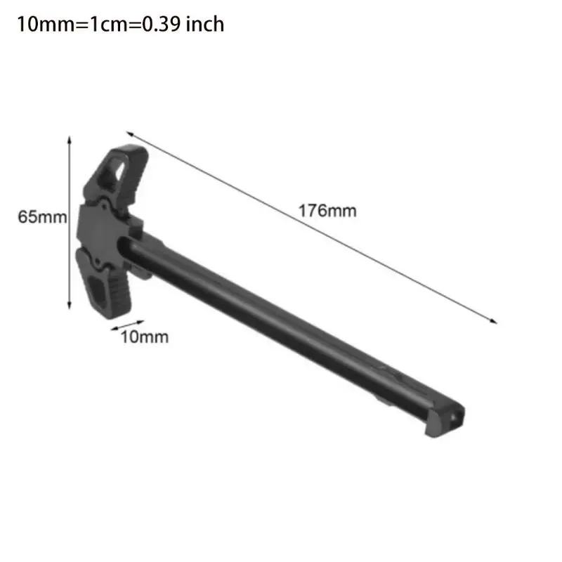 

Tactical .225 5.56 Butterfly AR-15 Charging Handle Pulling Handle Turning Tool M4 AR15 Metal Handle Hunting Accessories