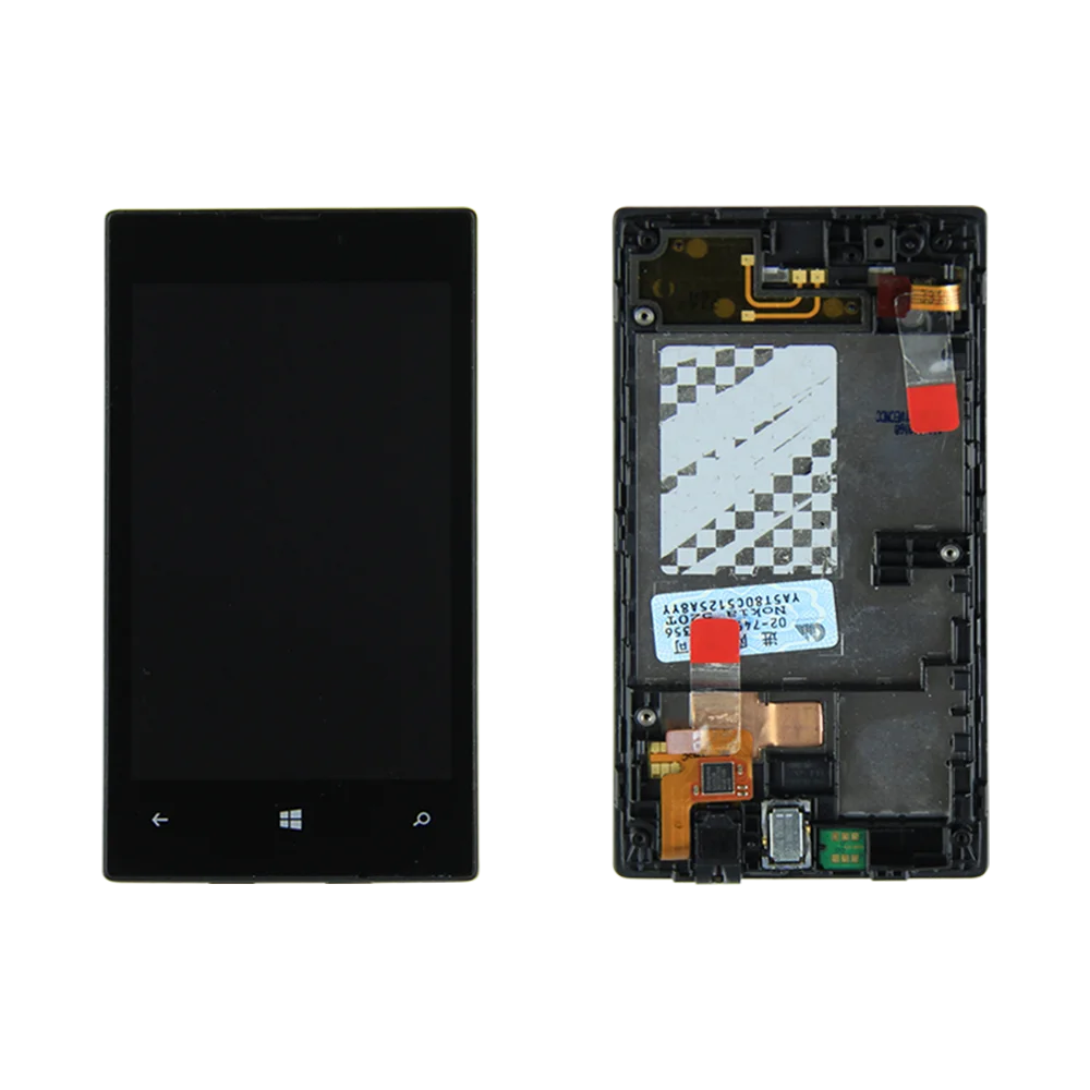 

Для оригинального Nokia Lumia 520 ЖК-дисплей с рамкой дисплей сенсорный экран дигитайзер в сборе + сменная рамка 100% Протестировано