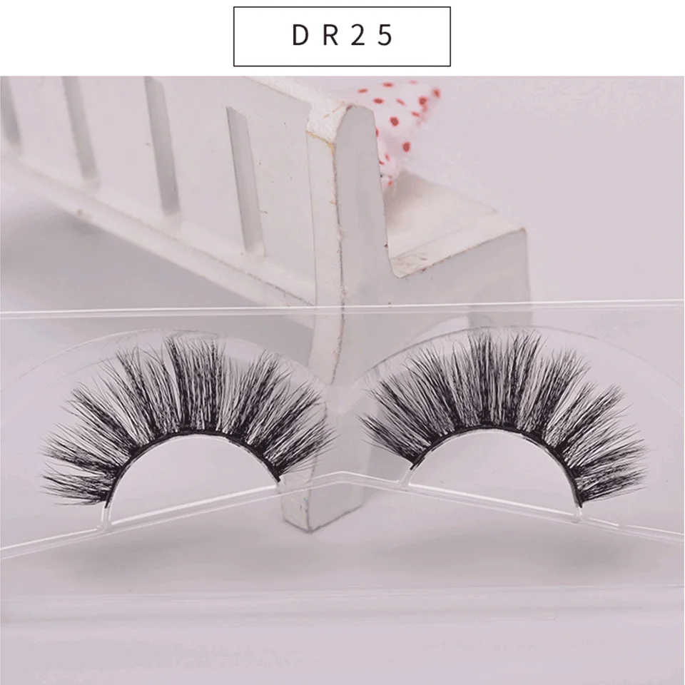 Макияж искусственные норковые ресницы 3D имитация натуральные наращивание