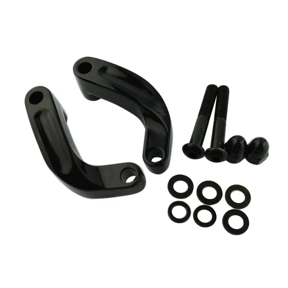 Черный удлинитель для зеркала мотоцикла переходник установки на зеркало