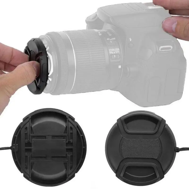49 мм крышка объектива камеры веревочная для Canon Nikon Sony Olympus Fuji | Электроника