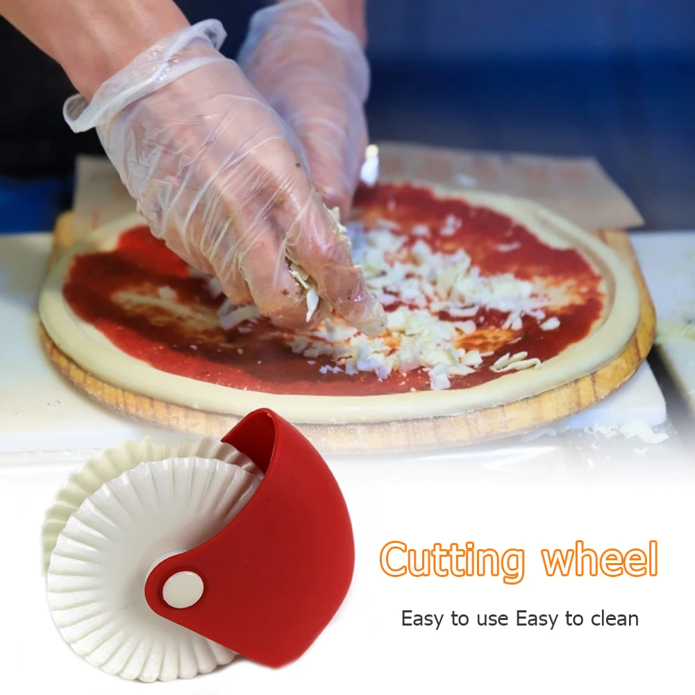 

Pastry Cutting Wheel Plastic Noodle Dessert Pizza Manual Cutter Decoration Roller Household Kitchen Accessories