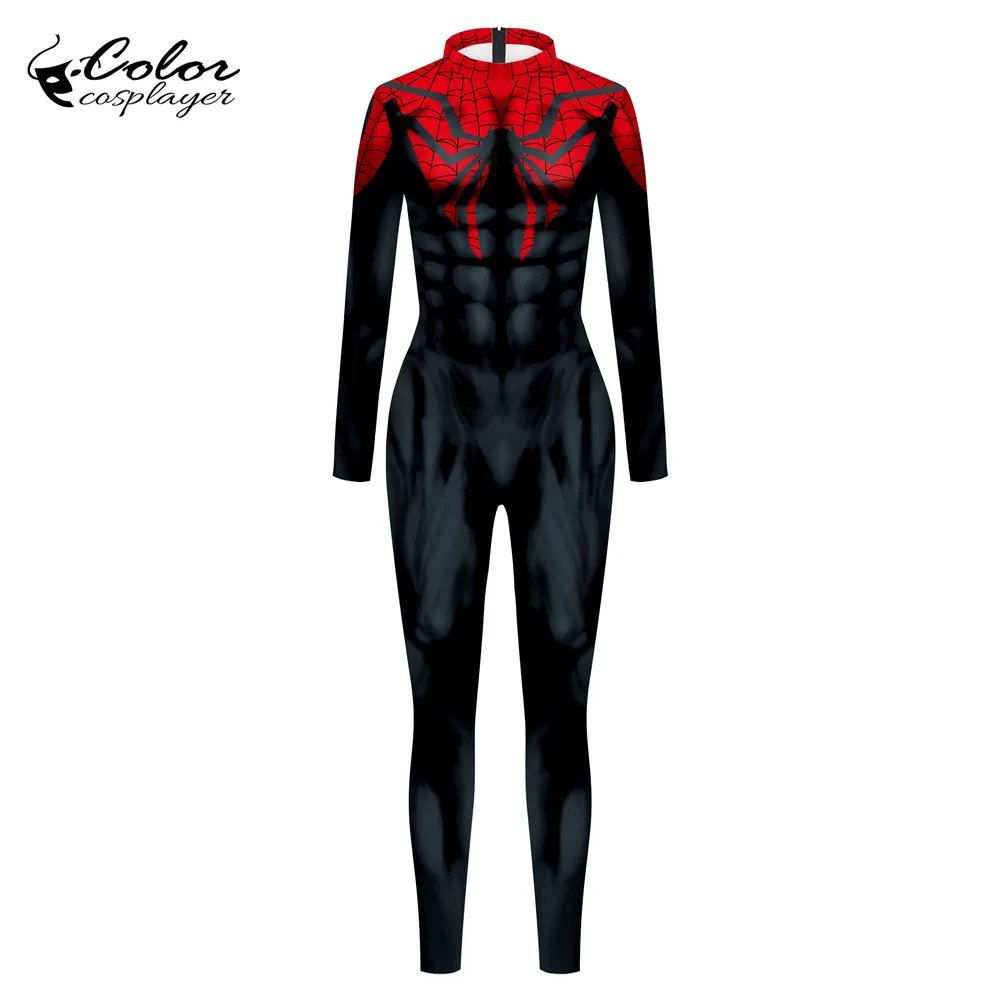 Цвет er Новый Маскарадные Костюмы супергероев Питер одежда Паркер облегающий
