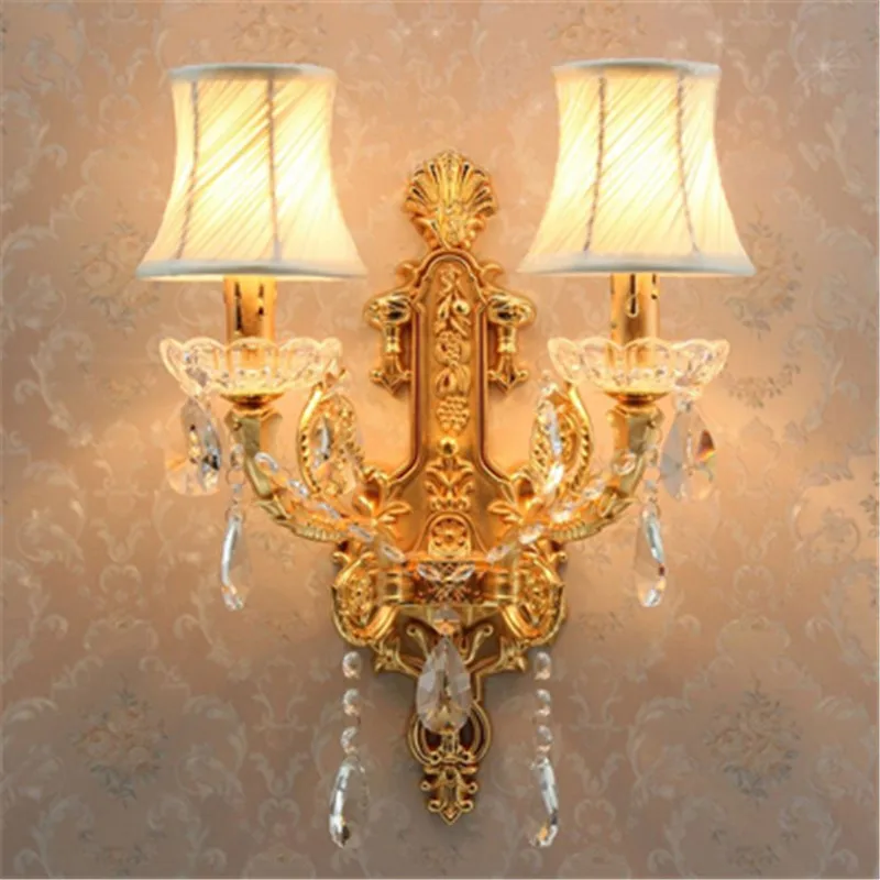 Современные хрустальные Настенные светильники для коридора промышленный