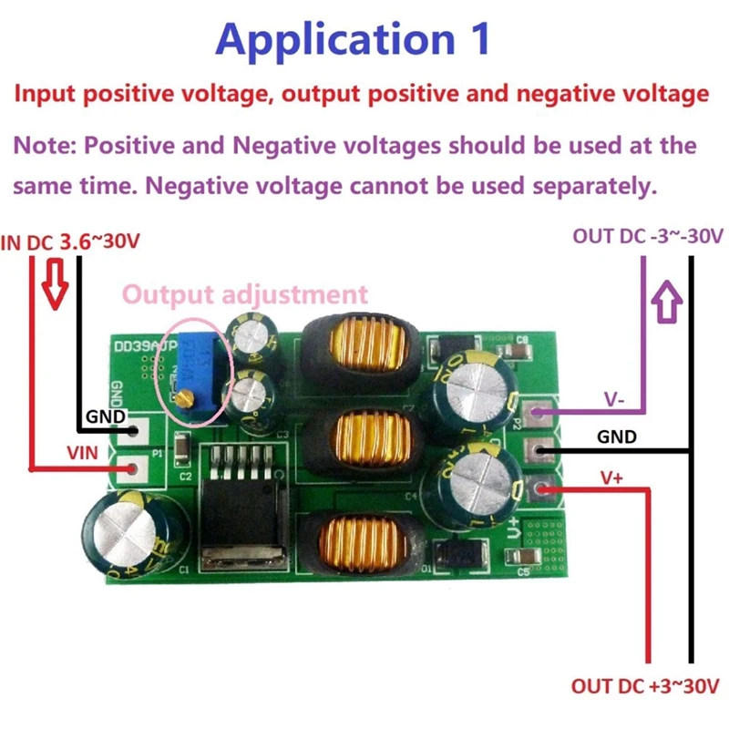

Step-Up Boost-Buck Converter Module & XLR Input to Unbalanced RCA Single-Ended Signal Output Preamplifier Circuit