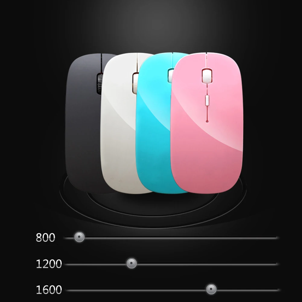 Ультратонкая беспроводная клавиатура и мышь для компьютера ноутбука ПК